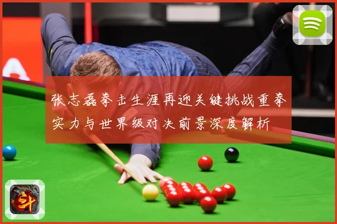 张志磊拳击生涯再迎关键挑战重拳实力与世界级对决前景深度解析