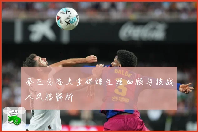拳王戈洛夫金辉煌生涯回顾与技战术风格解析
